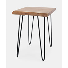 Nature's Edge Solid Acacia Chairside Table