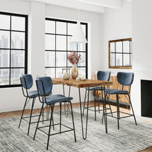 Solid Acacia Five Piece Counter Height Dining Set