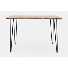 Nature's Edge 52'' Modern Solid Wood Live Edge Counter Height Dining Table