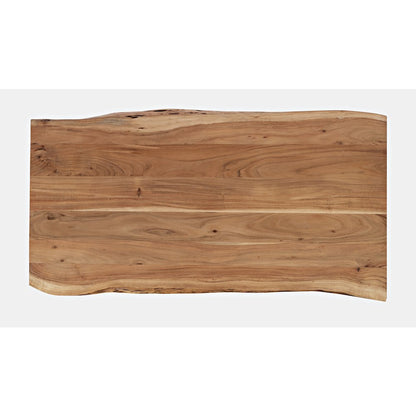 Nature's Edge 52'' Modern Solid Wood Live Edge Counter Height Dining Table