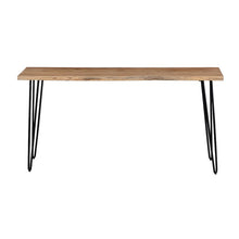 Nature's Edge Solid Acacia Counter Height Sofa Dining Table
