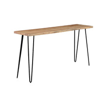 Nature's Edge Solid Acacia Counter Height Sofa Dining Table