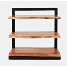 Nature's Edge Solid Acacia 3 Shelf Bookcase