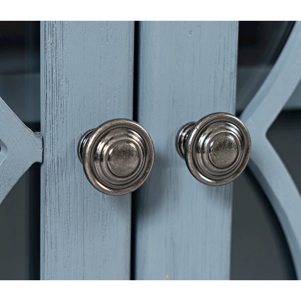 Aurora Hills Country Wire-Brushed 4 Door Accent Chest