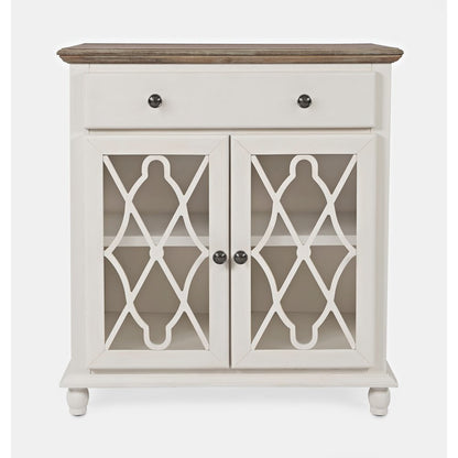 Aurora Hills Country Wire-Brushed 2 Door Accent Chest
