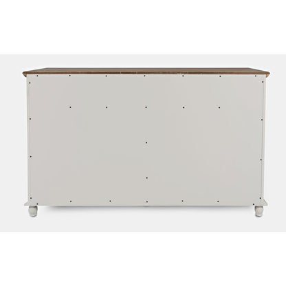 Aurora Hills Country Wire-Brushed 4 Door Accent Chest