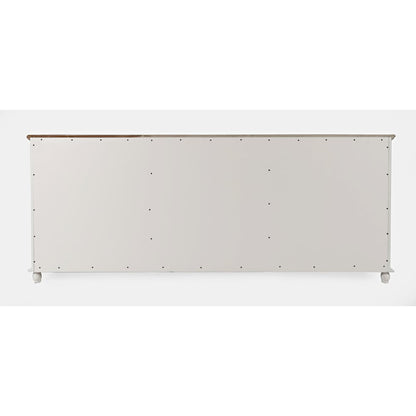 Aurora Hills Country Wire-Brushed 6 Door Accent Chest