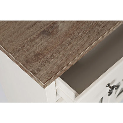Aurora Hills Country Wire-Brushed 6 Door Accent Chest