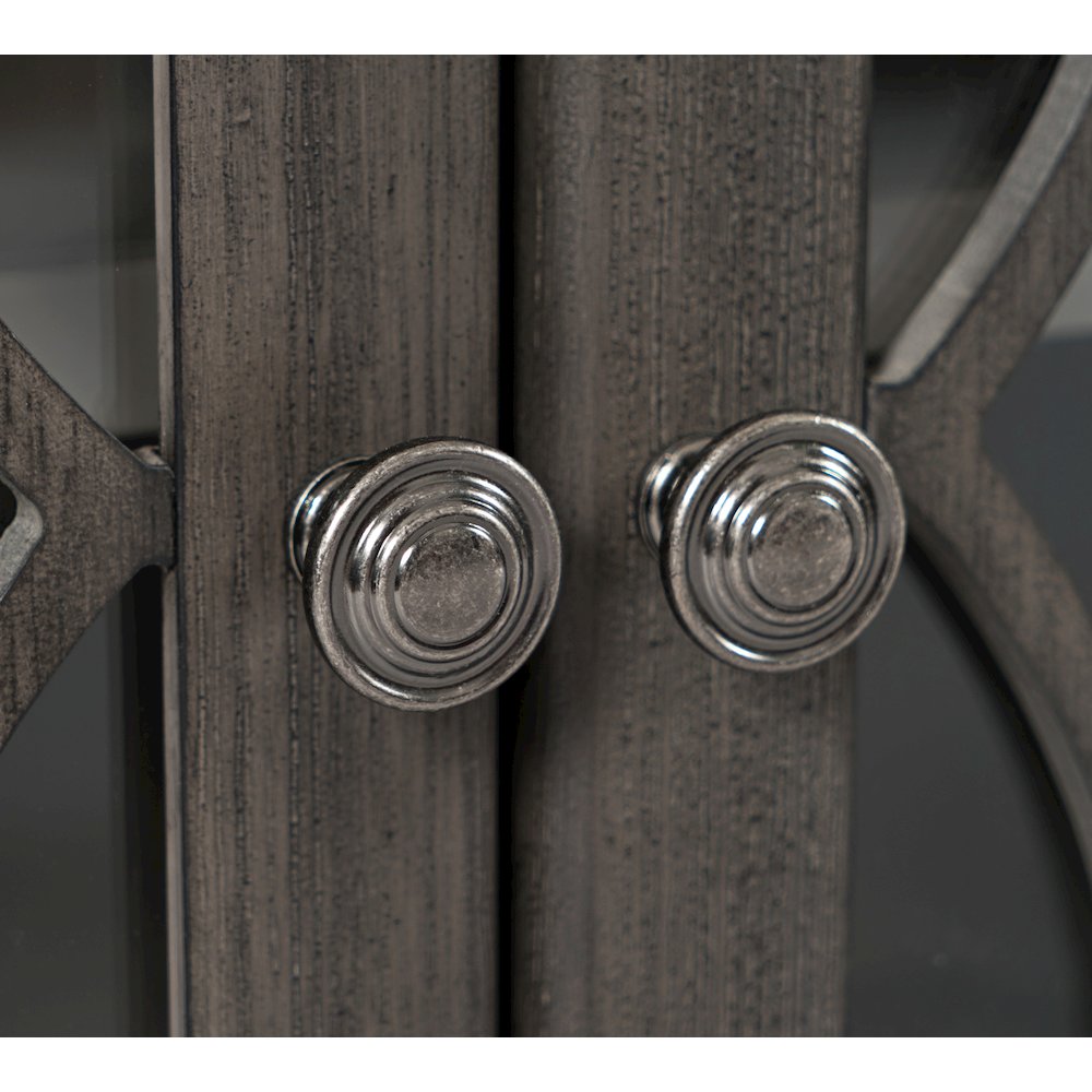 Aurora Hills Country Wire-Brushed 4 Door Accent Chest