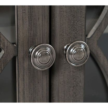 Aurora Hills Country Wire-Brushed 4 Door Accent Chest