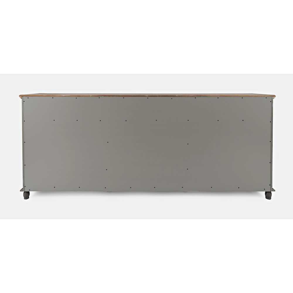Aurora Hills Country Wire-Brushed 6 Door Accent Chest