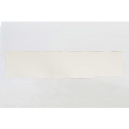 60" Console- Antique White