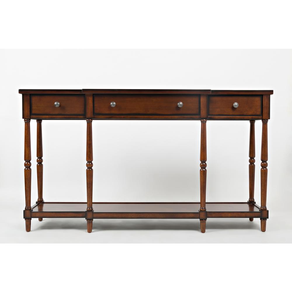 60" Console- Antique Mahogany