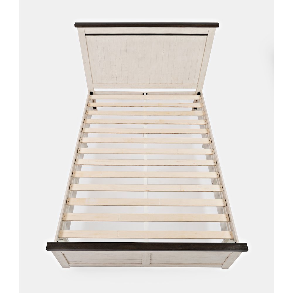 Madison County Rustic Reclaimed Pine Farmhouse Queen Panel Bed