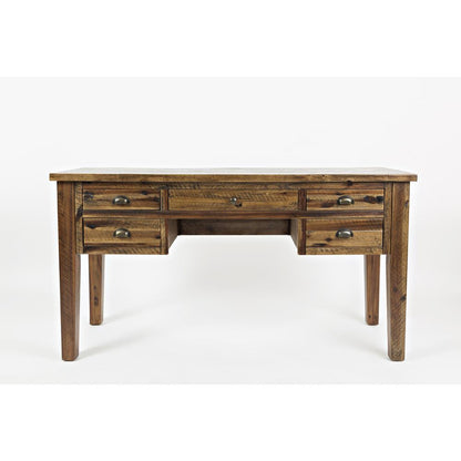 5-Drawer Desk - Dakota Oak