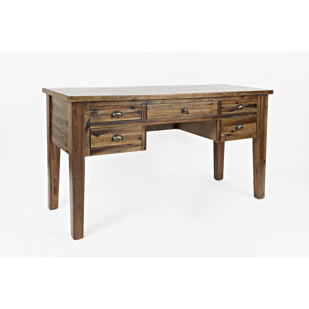 5-Drawer Desk - Dakota Oak