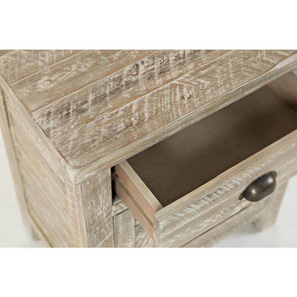 Accent Table - Washed Grey