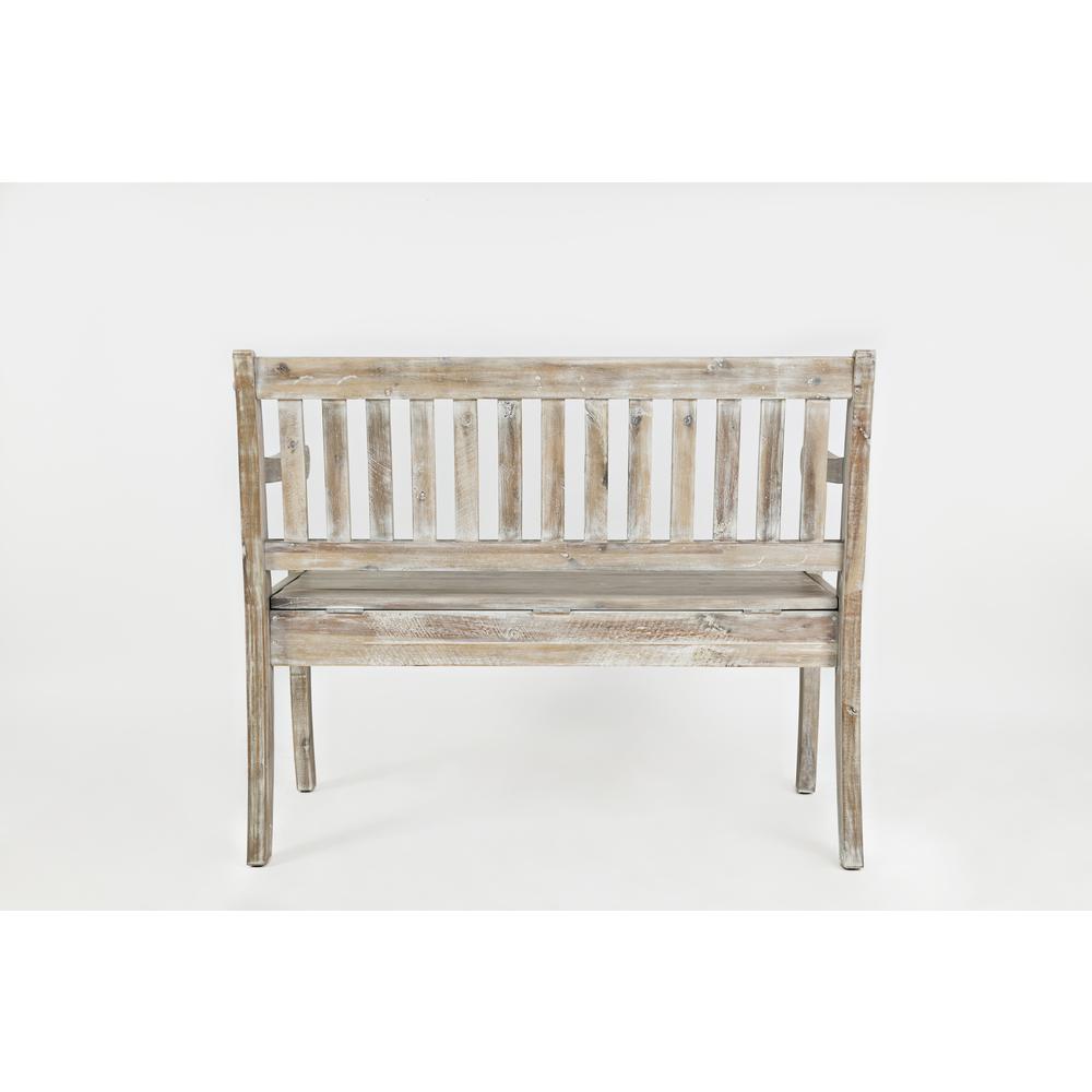 Storage Bench - Washed Grey