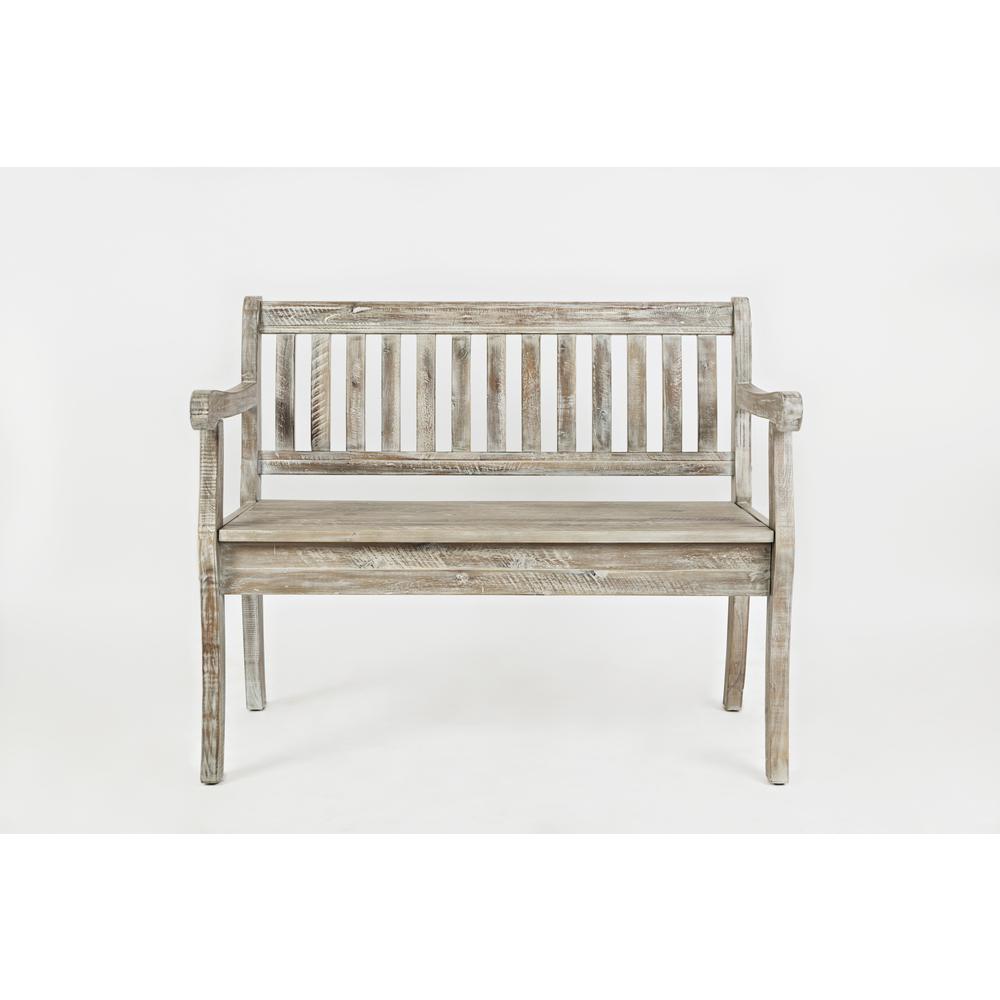 Storage Bench - Washed Grey