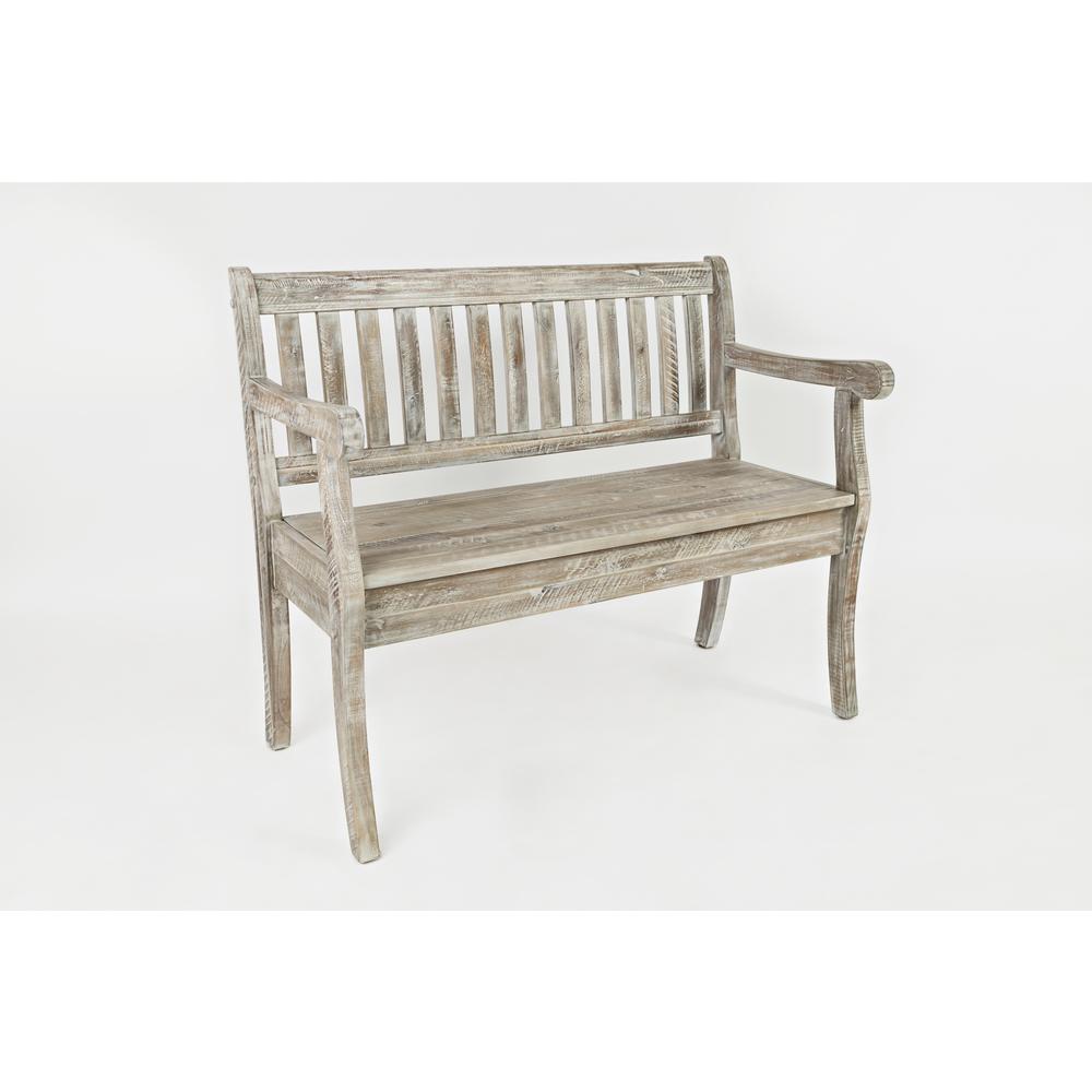Storage Bench - Washed Grey