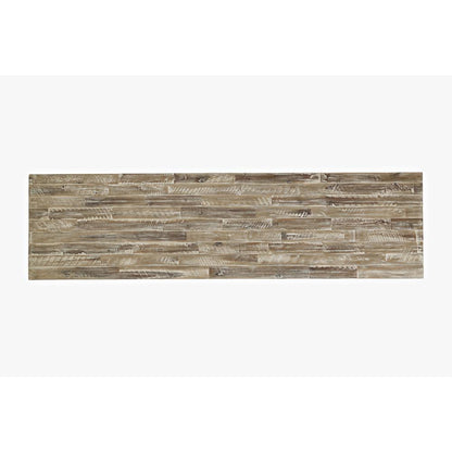 70" Media Console - Washed Grey