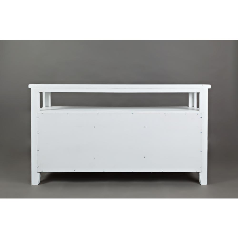 Storage Console - Weathered White