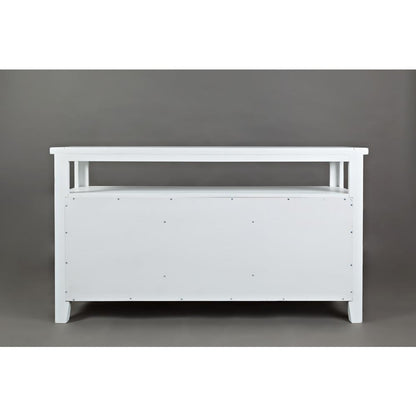 Storage Console - Weathered White