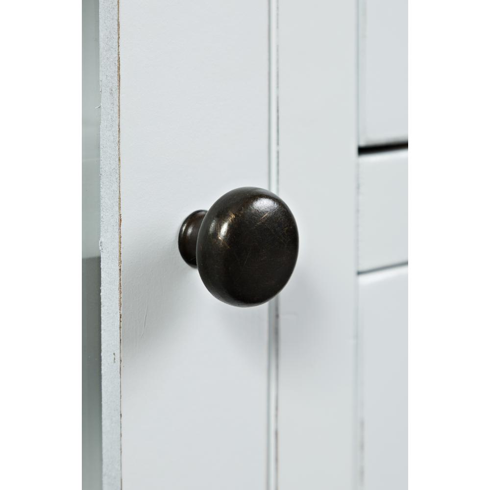 Storage Console - Weathered White