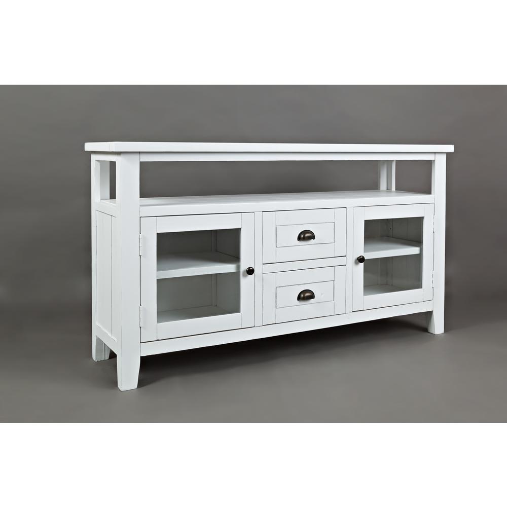 Storage Console - Weathered White