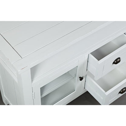 Storage Console - Weathered White