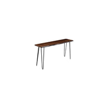 Nature's Edge Solid Acacia Counter Height Sofa Dining Table