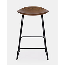 Nature's Edge Solid Acacia Counter Height Backless Stool (Set of 2)
