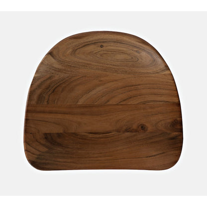 Nature's Edge Solid Acacia Counter Height Backless Stool (Set of 2)