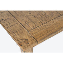 Telluride Rustic Farmhouse Solid Wood 78" Six-Piece Dining Set with Bench