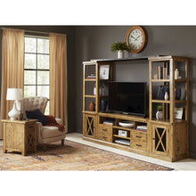 Telluride Rustic Farmhouse Solid Wood Entertainment Center with 60" TV Console