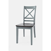 Asbury Park Solid Wood Farmhouse Cross-Back Dining Chair (Set of 2)