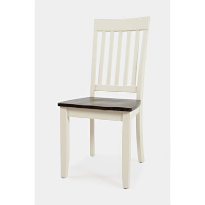 Decatur Lane Farmhouse Solid Wood Dining Chair (Set of 2)