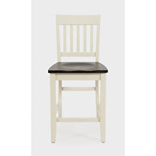 Decatur Lane Farmhouse Solid Wood Counter Stool (Set of 2)