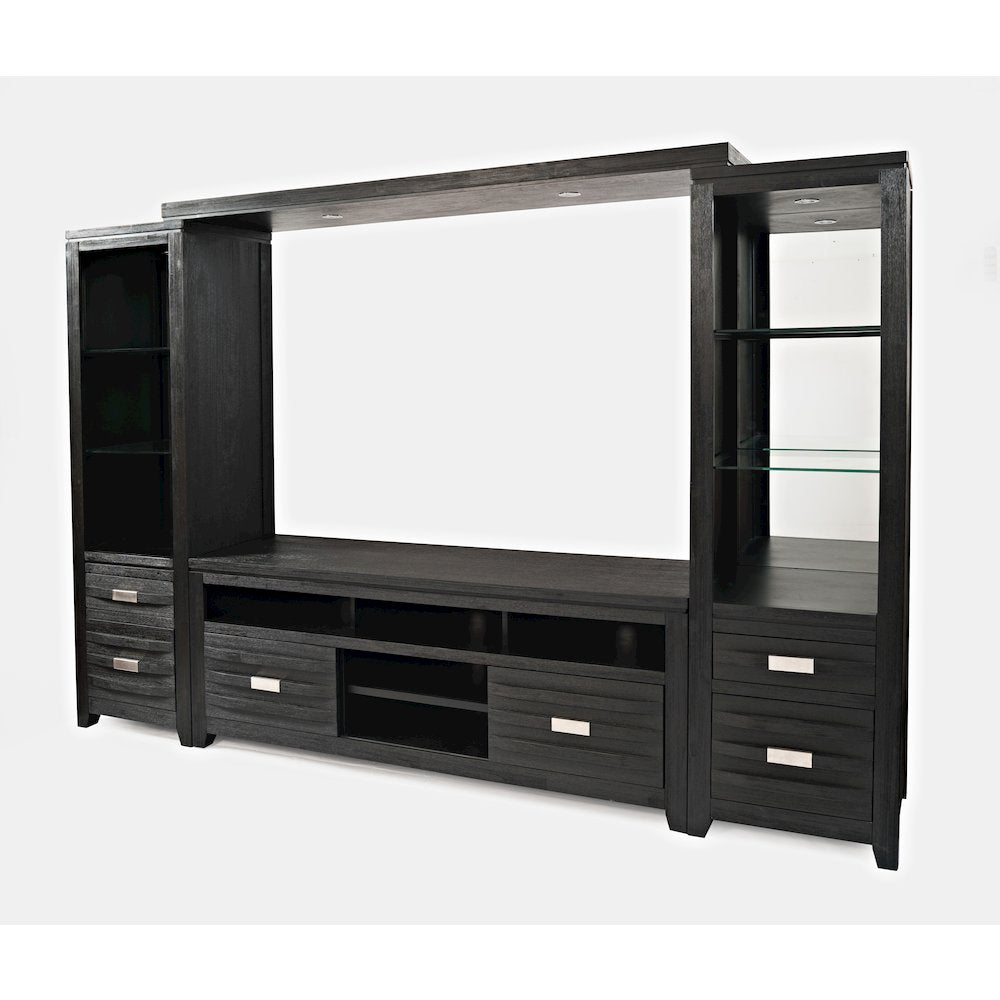 Altamonte Contemporary Entertainment Center with 70'' TV Console and LED Lights