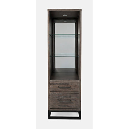 East Hampton Distressed Solid Wood Pier Bookcase