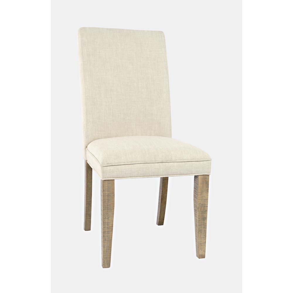 Carlyle Crossing Solid Wood 78" Seven-Piece Dining Set with Upholstered Chairs