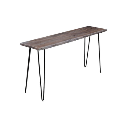 Nature's Edge Solid Acacia Four Piece 72" Counter Height Dining Set