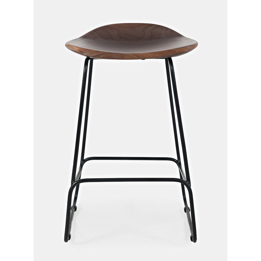 Nature's Edge Solid Acacia Counter Height Backless Stool (Set of 3)
