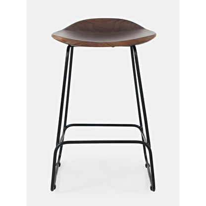 Nature's Edge Solid Acacia Counter Height Backless Stool (Set of 3)