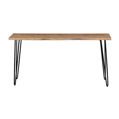 Nature's Edge Solid Acacia Four Piece 72" Counter Height Dining Set