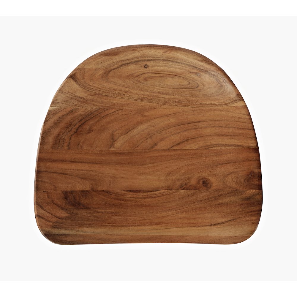 Nature's Edge Solid Acacia Counter Height Backless Stool (Set of 3)