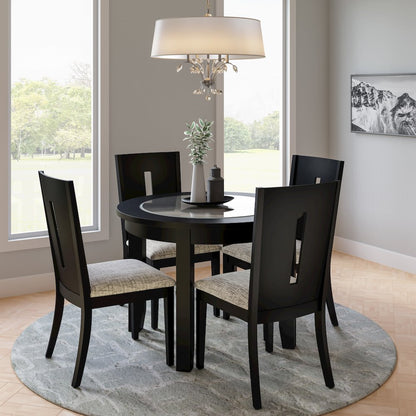 Urban Icon Contemporary Slotback Upholstered Dining Chair (Set of 2)
