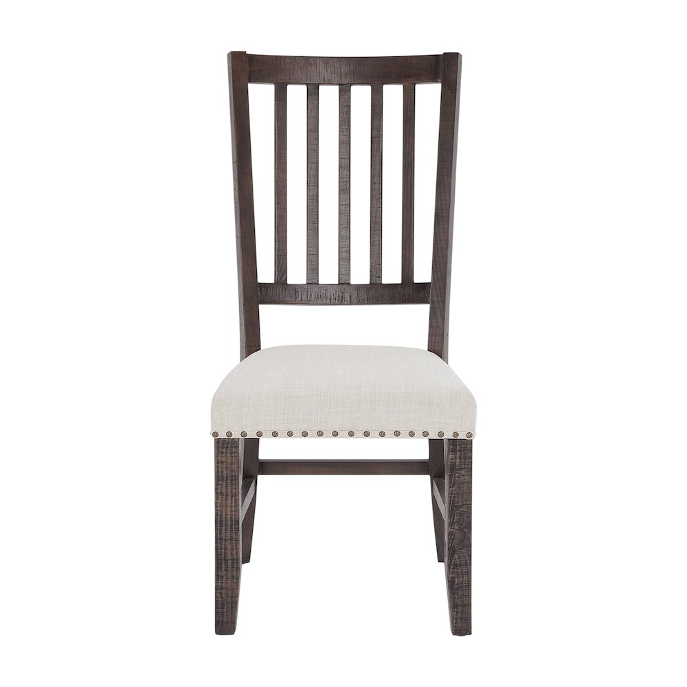 Willow Creek Rustic Distressed 78" Seven-Piece Dining Set
