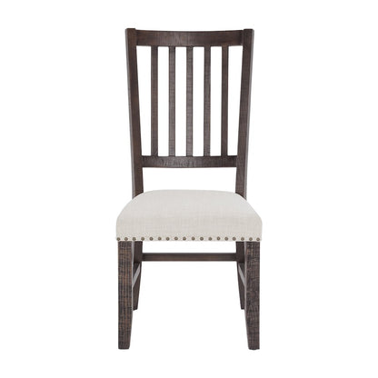 Willow Creek Rustic Distressed 78" Seven-Piece Dining Set