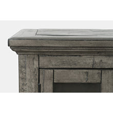 Rustic Shores 70" Coastal Distressed Acacia Six-Door Sideboard Cabinet